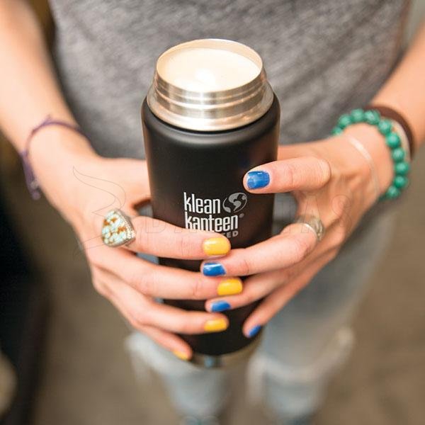 Termo Klean Kanteen Wide Loop 592ml acero inoxidable