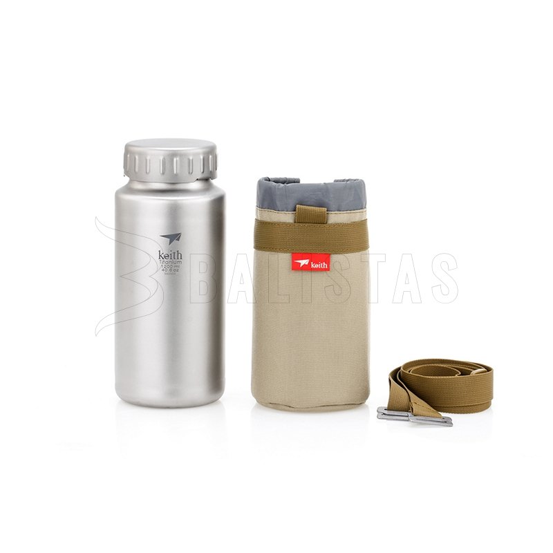 Botella titanio Keith Sport Bottle 1200ml