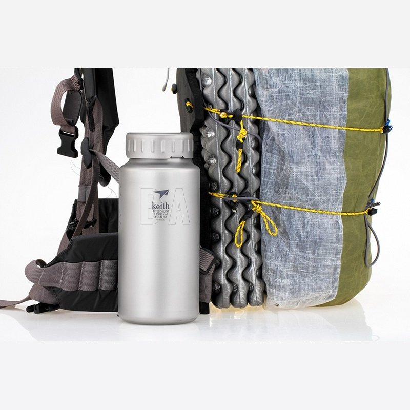 Botella titanio Keith Sport Bottle 1200ml