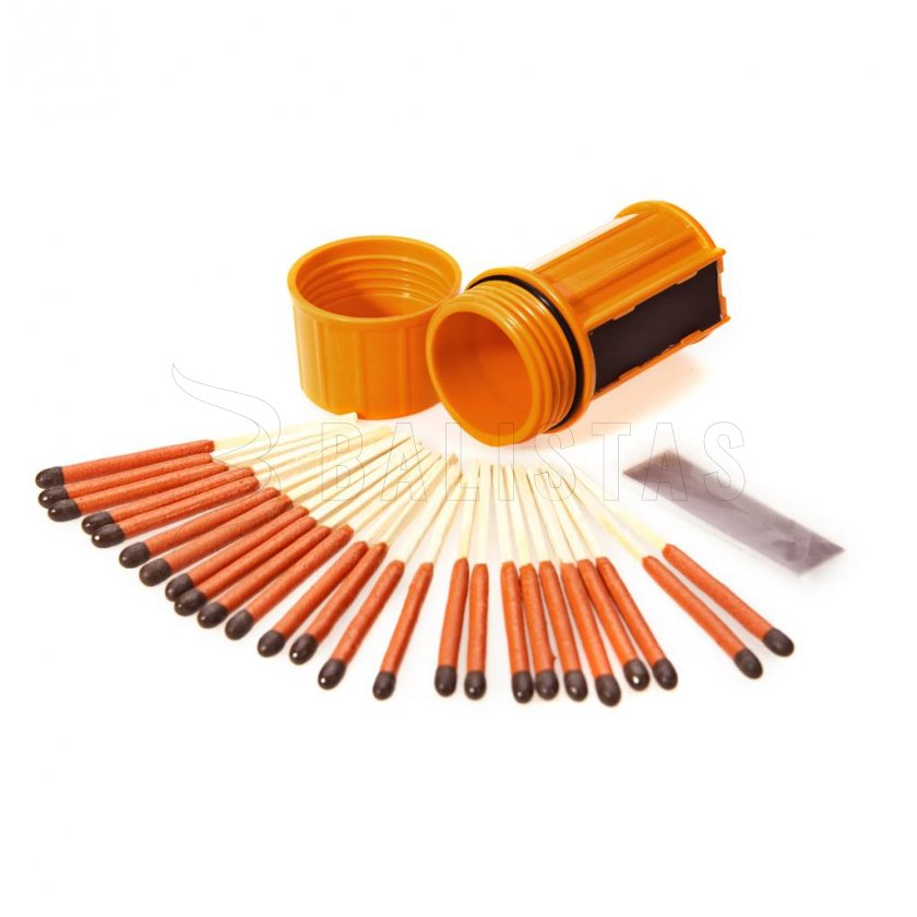 Cerillas UCO Stormproof Match estuche naranja 25 unid