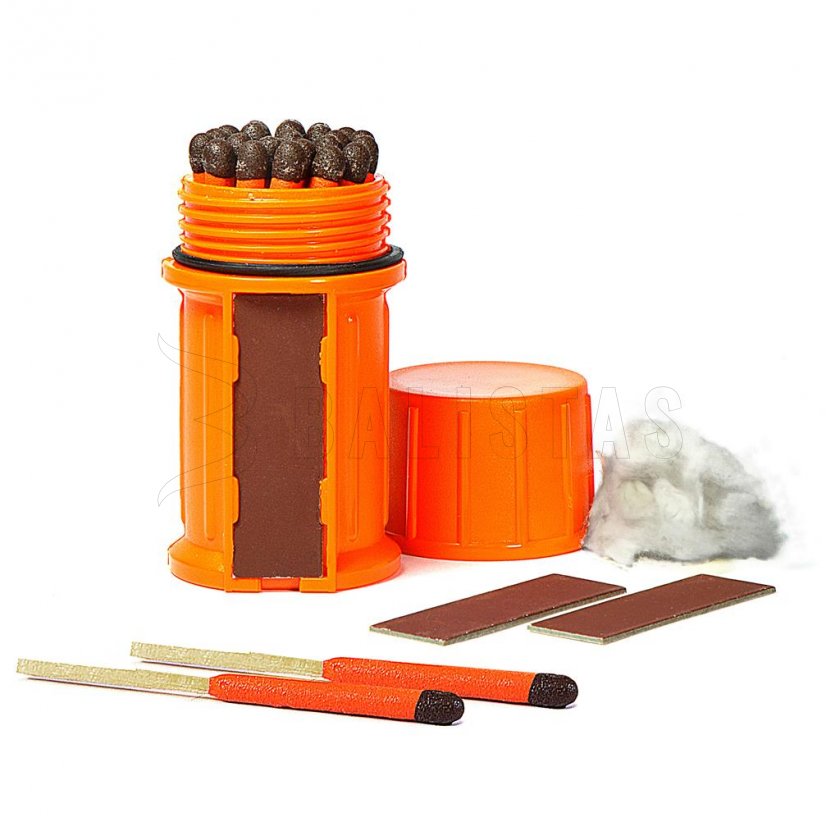 Cerillas UCO Stormproof Match estuche naranja 25 unid