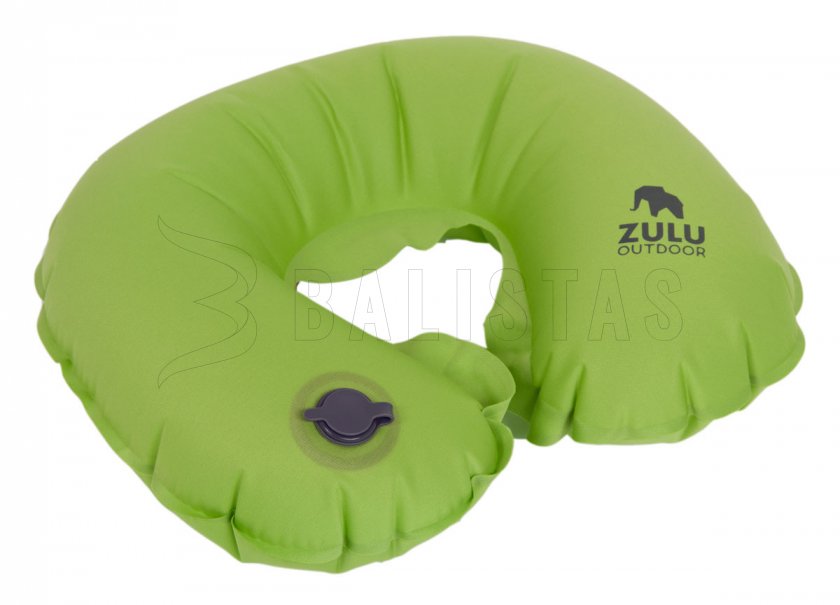 Almohada de viaje Zulu Traveller verde