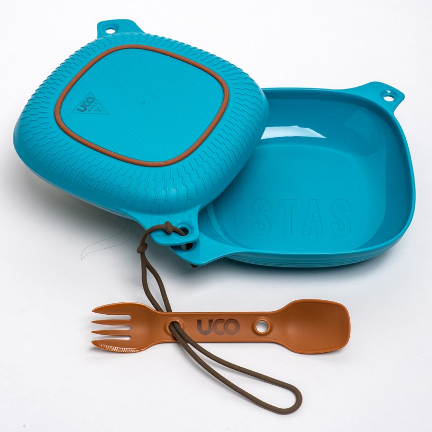 UCO Mess Kit 4 piezas azul
