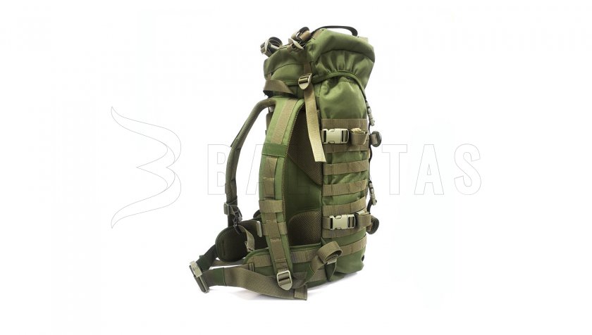 Mochila Jubö Bushcraft Warrior 25l verde