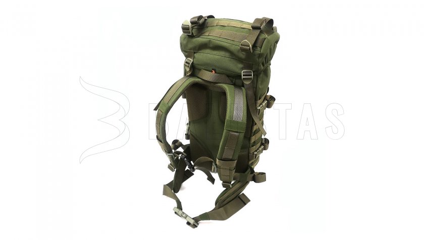 Mochila Jubö Bushcraft Warrior 25l verde