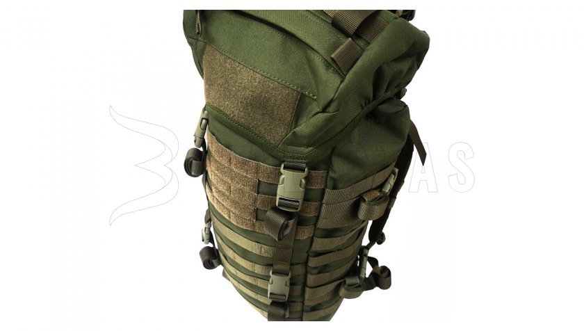 Mochila Jubö Bushcraft Warrior 25l verde