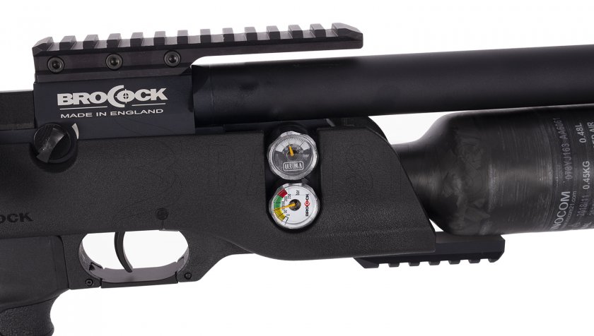 Carabina de aire comprimido Brocock Commander Magnum HR 6,35mm Sintética