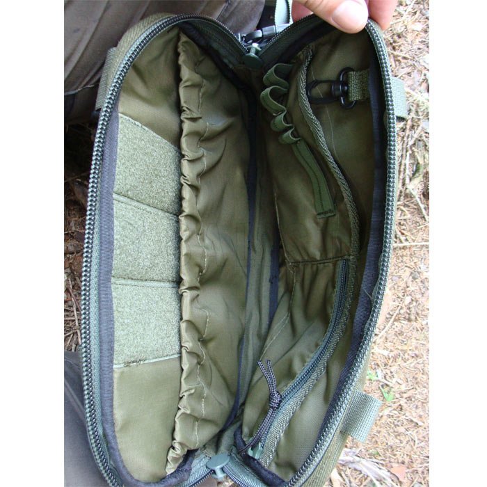 Bolso de pecho Jubö Front Bag Survival negro