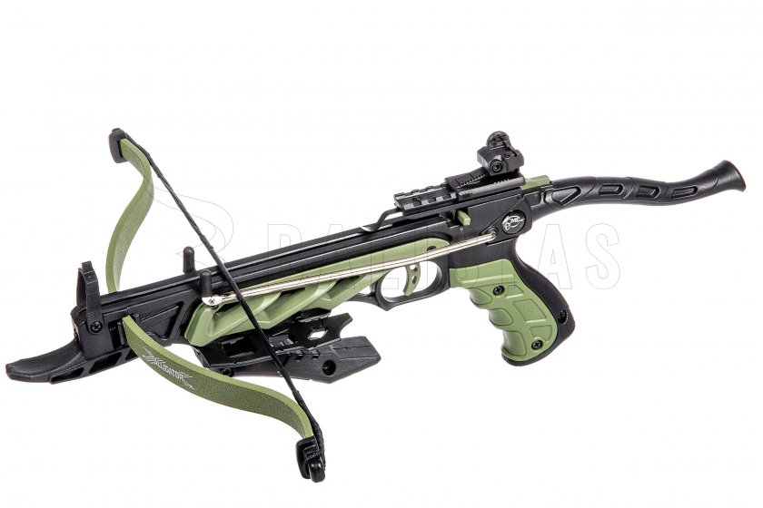Pistola ballesta Beast Hunter Alligator Verde 80lbs