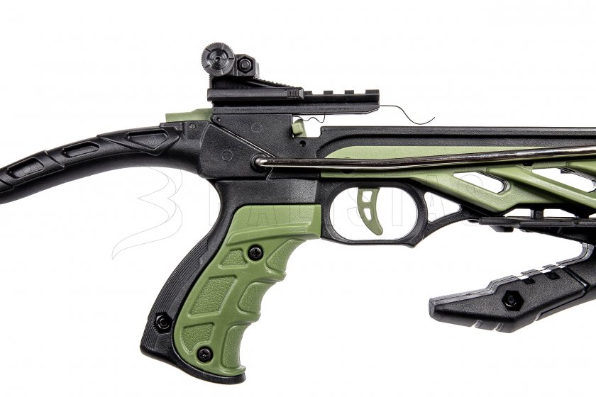 Pistola ballesta Beast Hunter Alligator Verde 80lbs