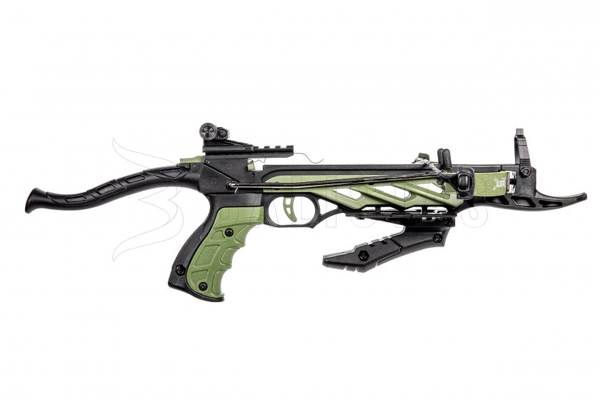 Pistola ballesta Beast Hunter Alligator Verde 80lbs