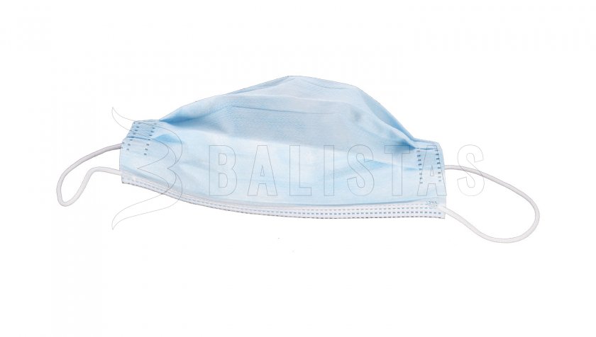 Mascarilla desechable azul