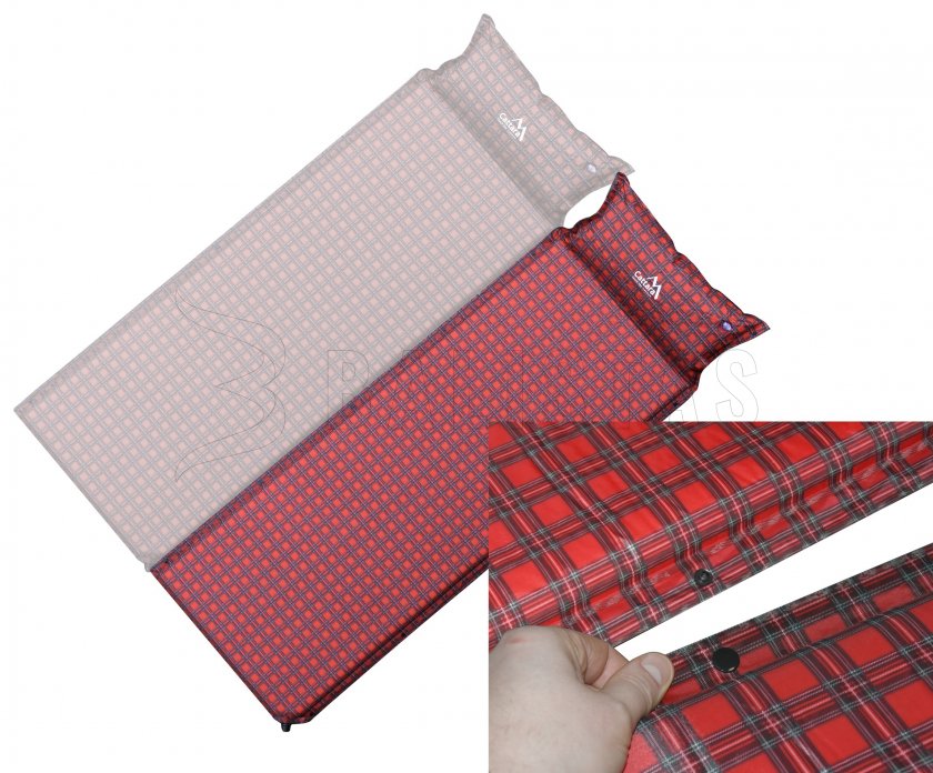 Colchoneta autohinchable Kilt 3,8cm con almohada