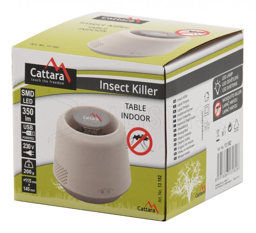 USB linterna y atrapa insectos Cattara Table Indoor