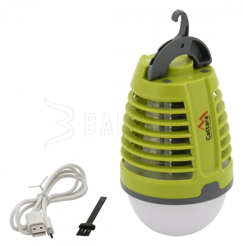 Luz USB y atrapainsectos Cattara Pear