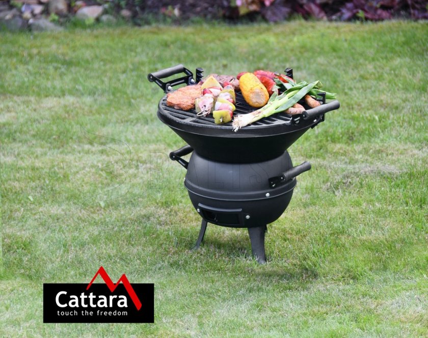 Parrilla de carbón Cattara Brindisi 35cm