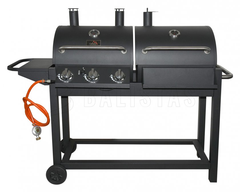 Parrilla combinada Cattara Duet