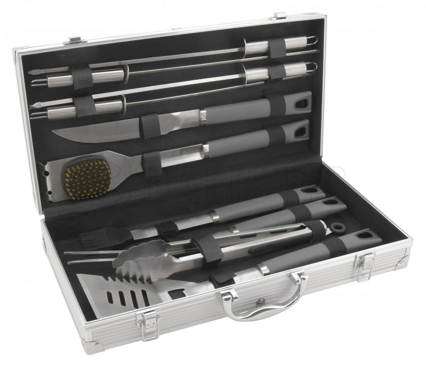 Utensilios para asar Cattara Grey Line set 11pcs