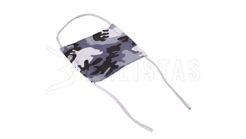 Algodón invierno drapeado Camo cuadrado
