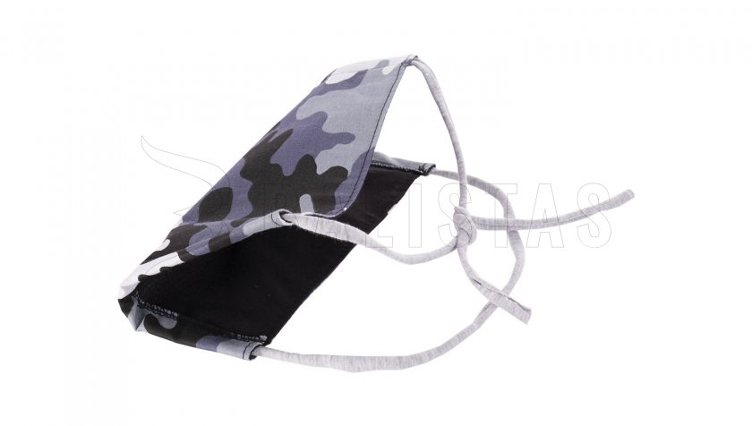 Algodón invierno drapeado Camo cuadrado
