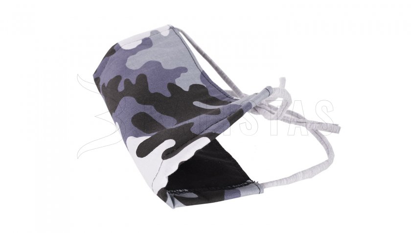 Algodón invierno drapeado Camo cuadrado