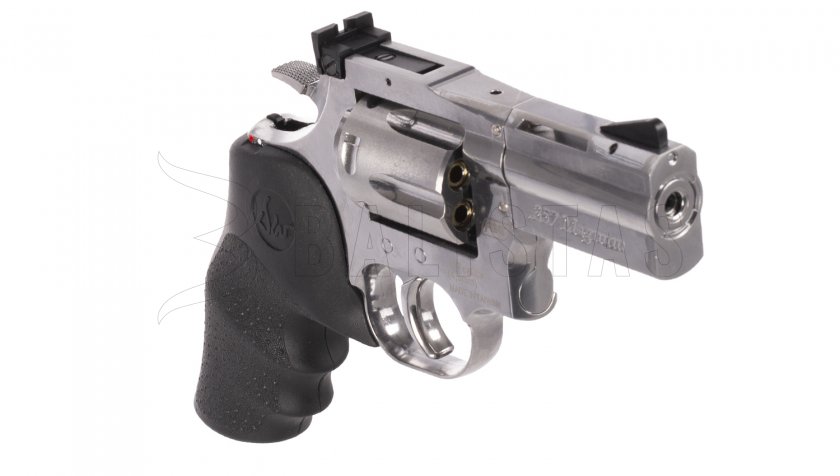 Revólver de aire comprimido ASG Dan Wesson 715 2,5" diabolky plata