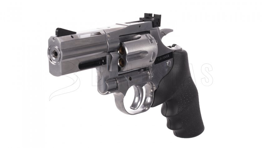 Revólver de aire comprimido ASG Dan Wesson 715 2,5" tiro de plata