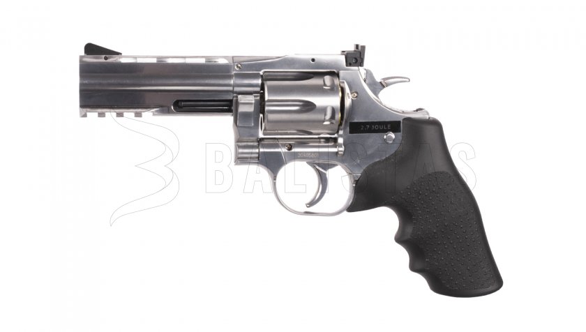 Revólver de aire ASG Dan Wesson 715 4" silver balines