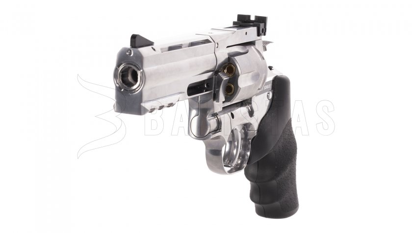 Revólver de aire ASG Dan Wesson 715 4" silver balines