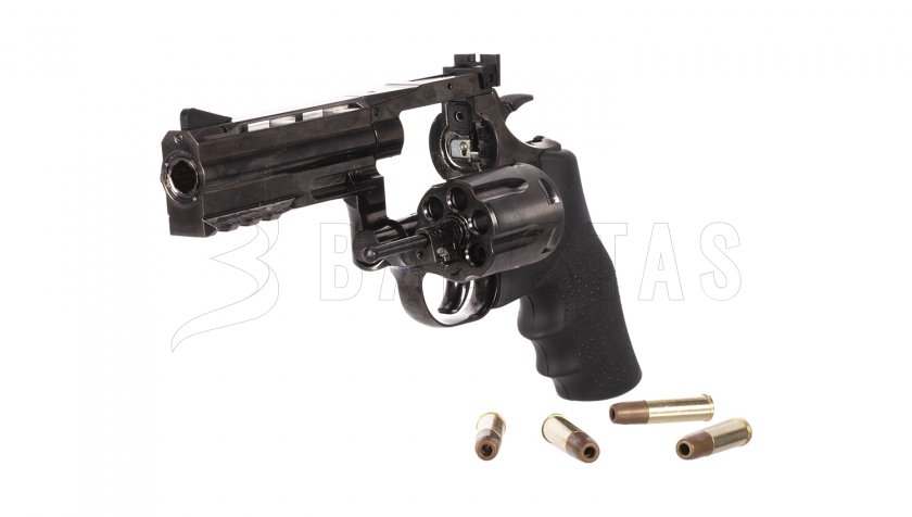Revólver de aire comprimido ASG Dan Wesson 715 4" tiro gris