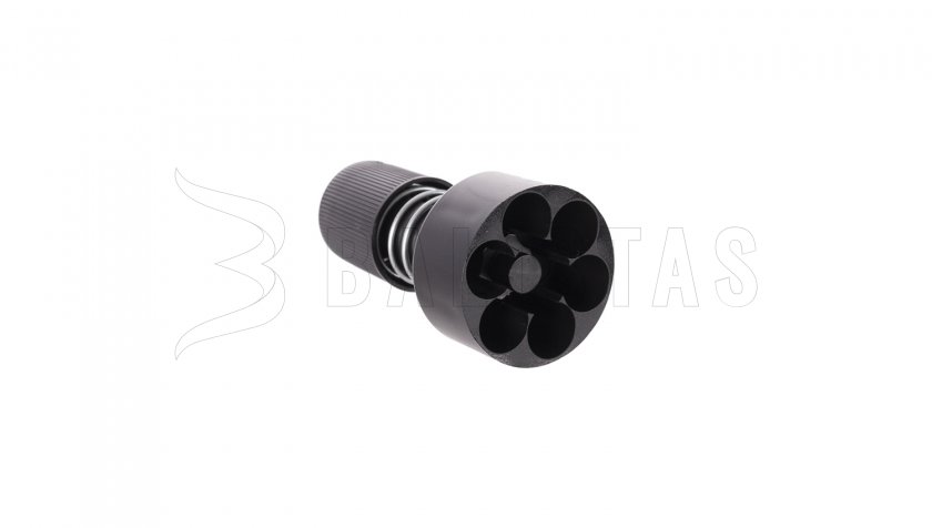 Revólver de aire comprimido ASG Dan Wesson 715 4" tiro gris