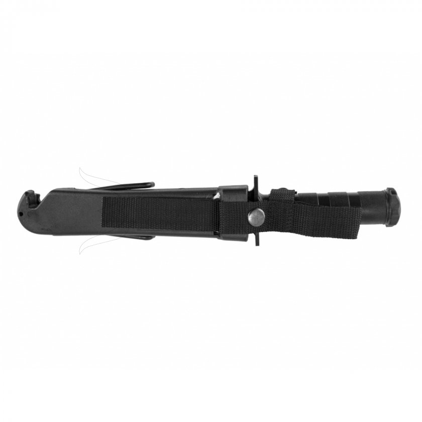 Cuchillo de supervivencia Fox Outdoor Scout negro