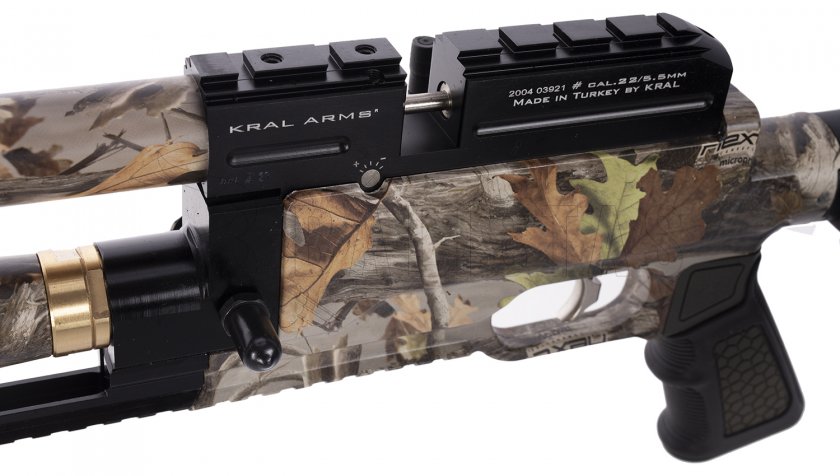 Carabina de aire comprimido Kral Arms Puncher Jumbo Dazzle Camo 5,5mm