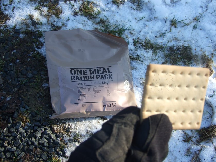 MRE One Meal, Menú IV - Ternera con champiñones