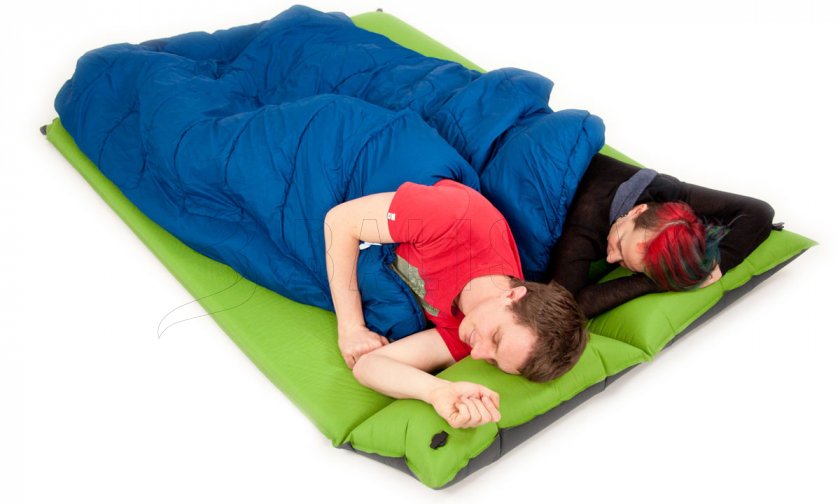 Colchoneta autoinflable Zulu Dreamtime 5cm Double Pillow