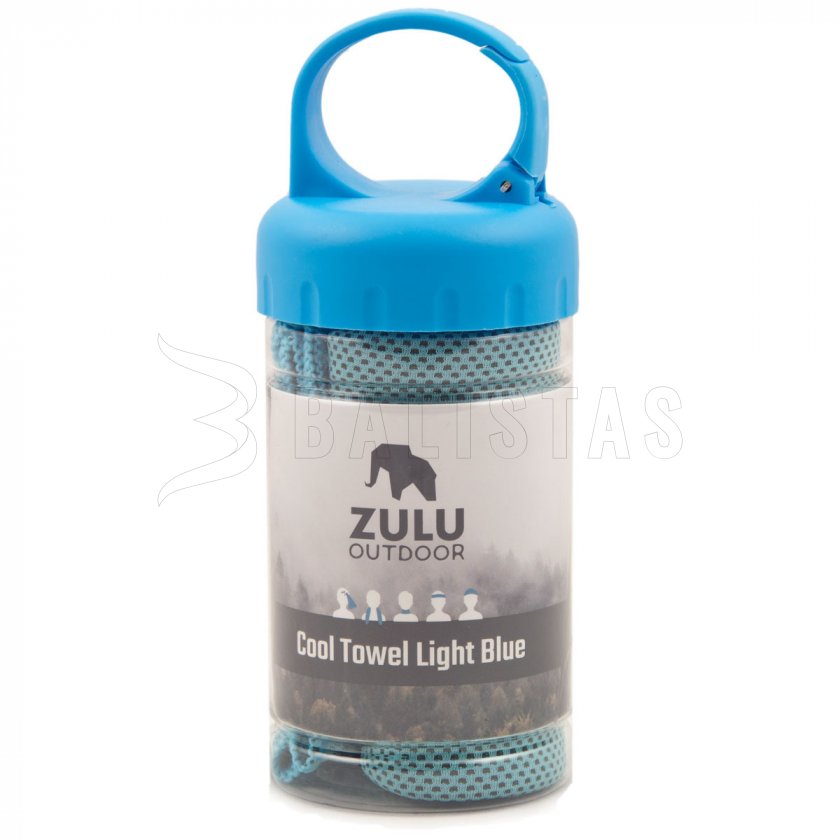 Toalla refrescante Zulu Cool Towel azul claro