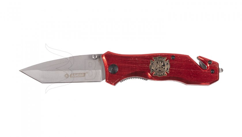 Cuchillo Kandar FDPT rojo
