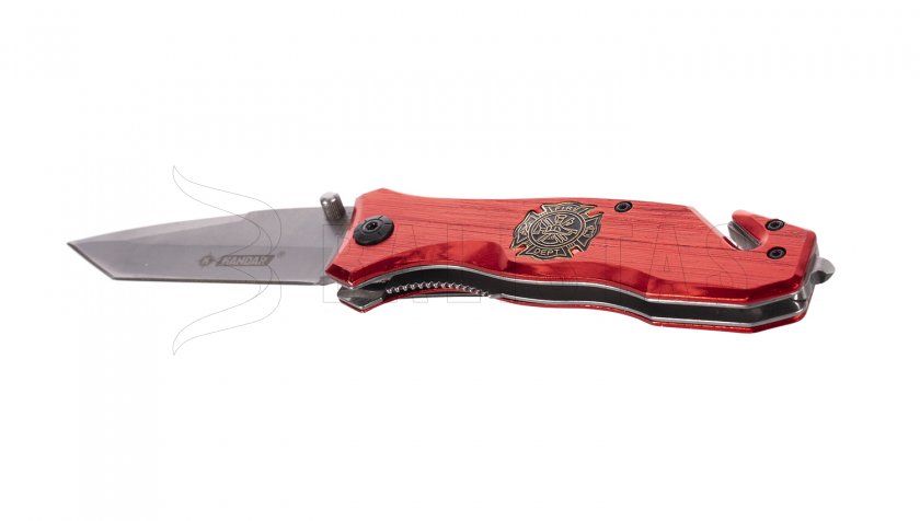 Cuchillo Kandar FDPT rojo