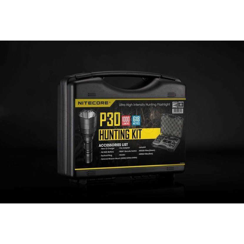 Kit de caza Nitecore P30
