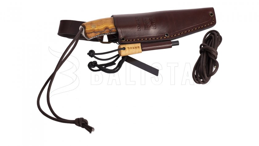 Cuchillo comodín Bushcrafter CO120-P con pedernal