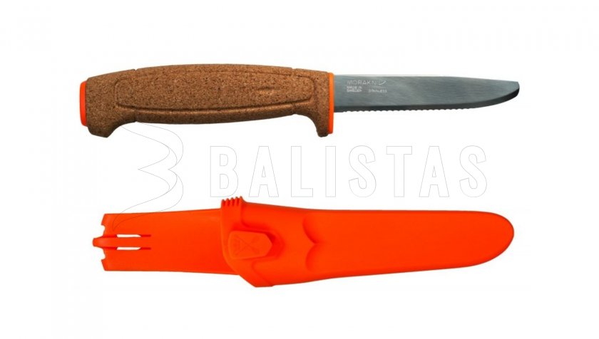 Morakniv Cuchillo Dentado Flotante Naranja