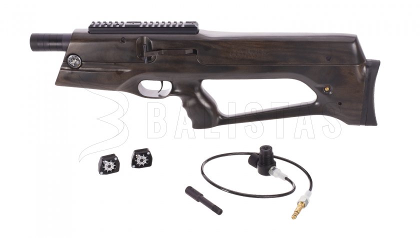 Carabina de aire comprimido AirMaks Caiman 5,5mm Lamino oscuro
