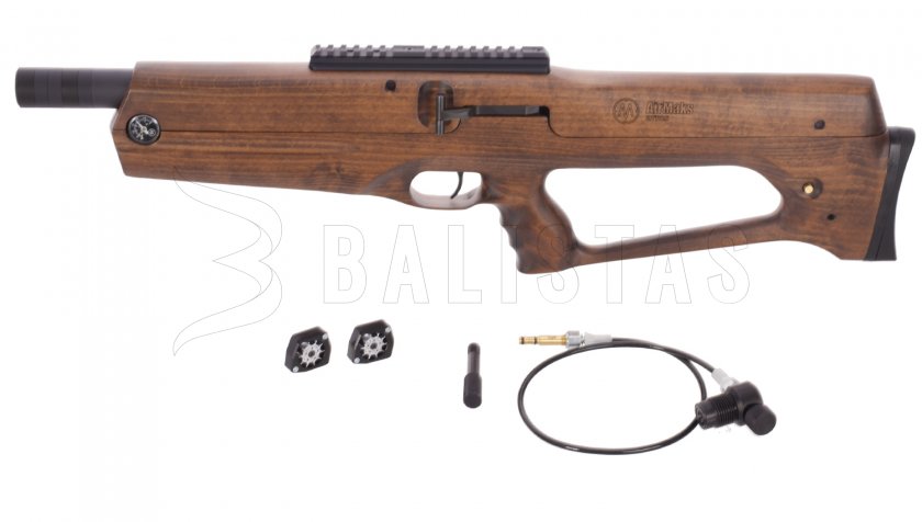 Carabina de aire comprimido AirMaks Caiman X 5,5mm Haya