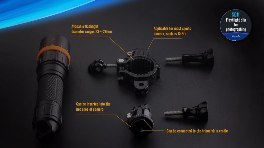Linterna LED de buceo Fenix SD11