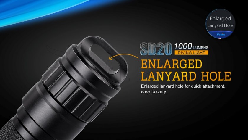 Linterna LED de buceo Fenix SD20