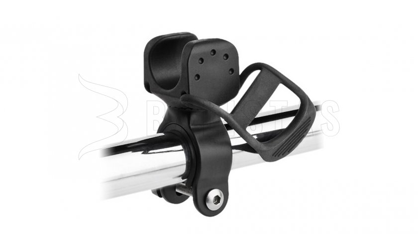 Soporte giratorio para linternas para bicicleta