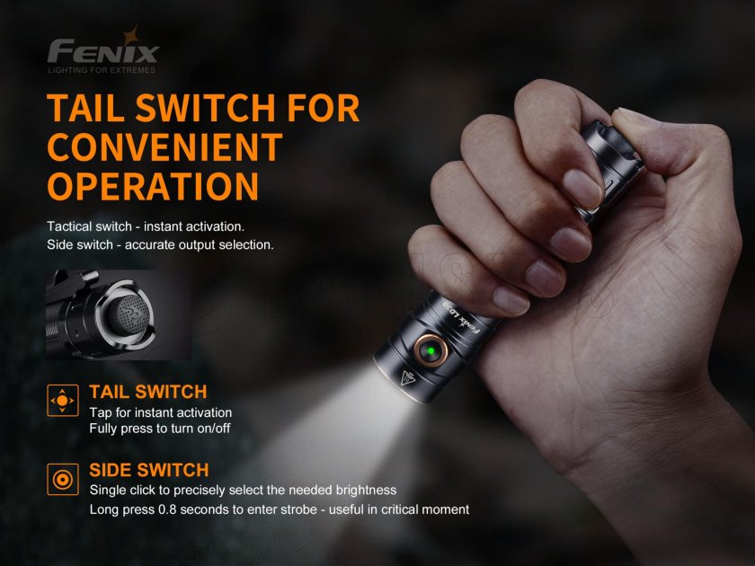Linterna Fenix LD30 + batería USB 3500 mAh