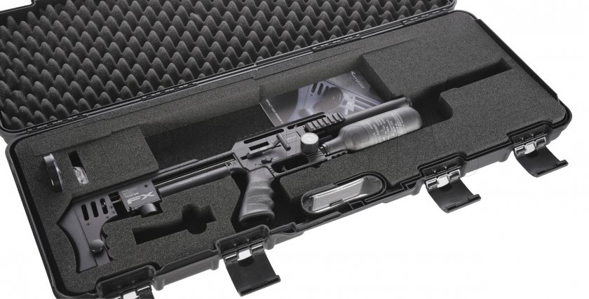 Air rifle FX Impact MKII Compact, Power Plenum, negro 5,5mm