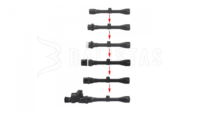 Montura de liberación rápida para PARD NV007V y NV007A (36mm - 47mm) 5