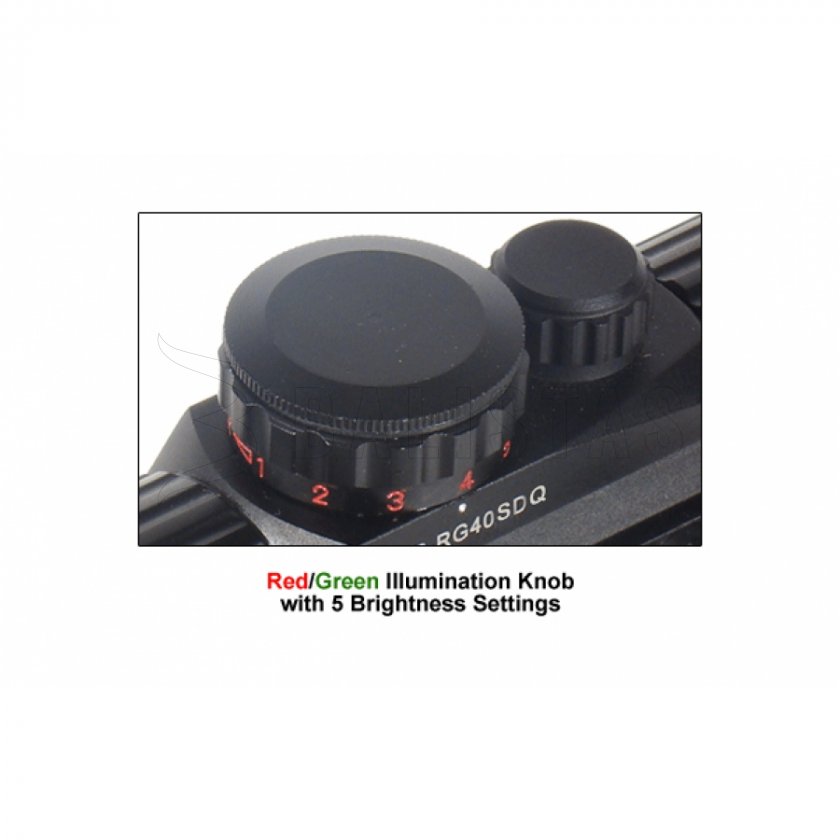 Colimador Leapers UTG RG40SDQ 30mm